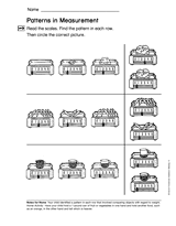 Measurement: Patterns in Measurement (Gr. 1)