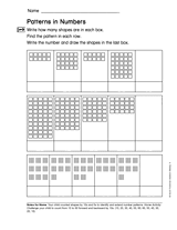 Patterns in Numbers: Counting Shapes (Gr. 1)