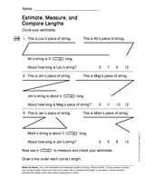 Estimate, Measure, and Compare Lengths (Gr. 1)