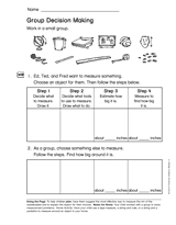 Group Decision Making (Gr. 1)