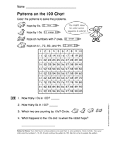 Patterns on the 100 Chart (Gr. 1)