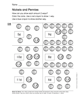 Nickels and Pennies (Gr. 1)