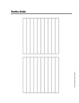 How Is One Column In A Hundredths Grid.