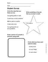 Printable Surveys For Students