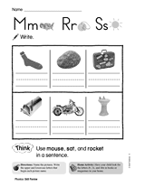 Skill Review - Phonics Skill 2 (Gr. K)