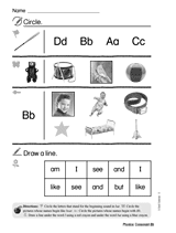 Consonant B - Phonics Skill 3 (Gr. K)