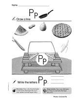 Consonant P - Phonics Skill 1 (Gr. K)