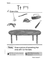 Consonant T - Phonics Skill 1 (Gr. K)