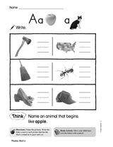 Short a - Phonics Skill 2 (Gr. K)