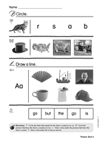 Short a - Phonics Skill 3 (Gr. K)