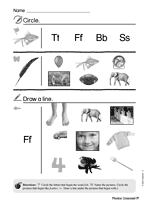 Consonant F - Phonics Skill 3 (Gr. K)