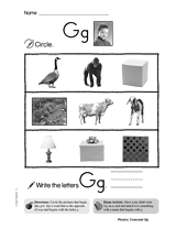 Consonant G - Phonics Skill 1 (Gr. K)
