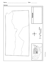 Map of Kansas