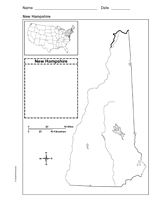 Map of New Hampshire