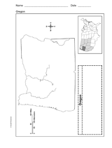 Map of Oregon