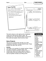 Force and Motion: Family Activity