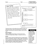 Forms of Energy: Family Activity