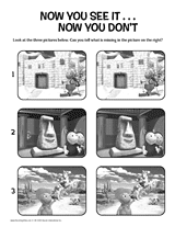 Backyardigans ''Now You See It... Now You Don't'' Activity