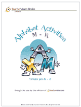Alphabet Activities Printable Book: M-R (Pre-K-2)