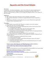 Squanto & the Great Debate