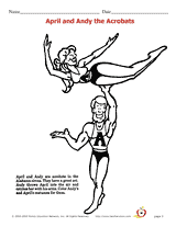April and Andy the Acrobats