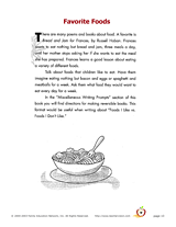 Favorite Foods