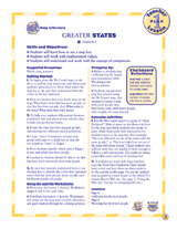 Greater States - Map Literacy