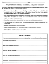 In the Year of the Boar and Jackie Robinson -- Projects