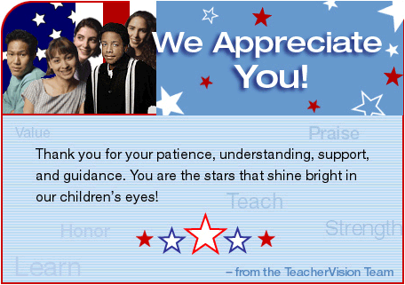 Teacher Appreciation Card