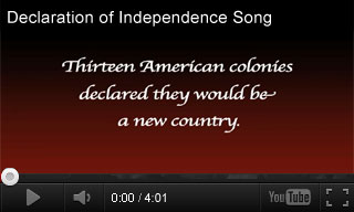 Video: Declaration of Independence Song 