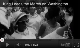 Video: History Specials: King Leads the March on Washington