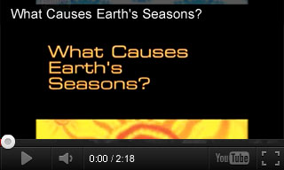 Video: What Causes Earth's Seasons?