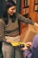Woman working