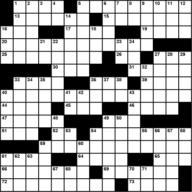 printable easy crossword puzzles