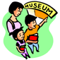 Homeschoolers on a fieldtrip