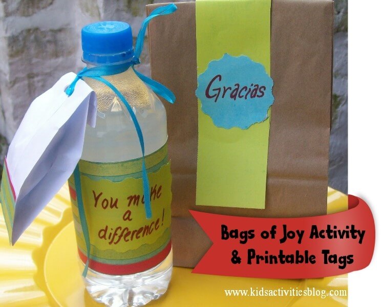 Bags of Joy Kindness Activity