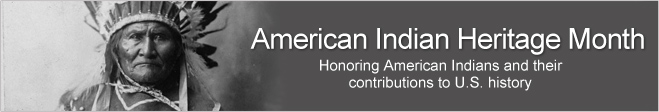 Click Here to Return to American Indian Heritage Month