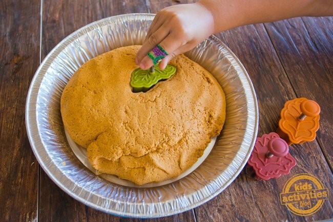 Edible Pumpkin Pie Playdough