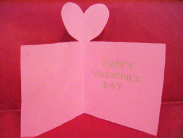 Valentine Pop Up Card - 67