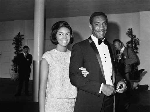 bill and camille cosby in 1965
