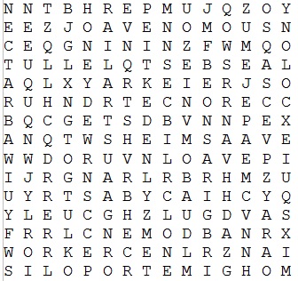 Bulldog Ant Activity  Word Search - 15