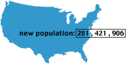 new population: 281,421,906