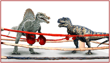 Spinosaurus vs Tyrannosaurus Rex