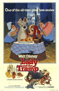 Movie Poster for Lady and the Tramp