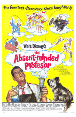Movie Poster for The Absent-Minded Professor