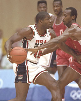 Memorable Olympic Moments  NBA Dream Team  Barcelona 1992 - 42