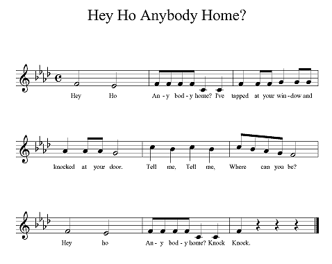 Hey Ho, Anybody Home
