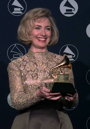 Hillary Clinton wins Grammy