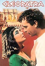 Elizabeth Taylor and Richard Burton in Cleopatra