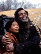 Oprah Winfrey and Danny Glover